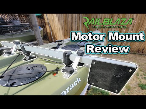Rex Builds: RAILBLAZA Kayak Motor Mount (Review)