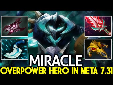 MIRACLE [Chaos Knight] Overpower Hero in Meta 7.31 Unreal Damage Dota 2