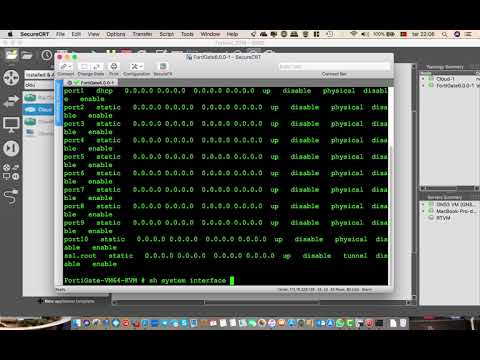 Installation Fortinet in GNS3
