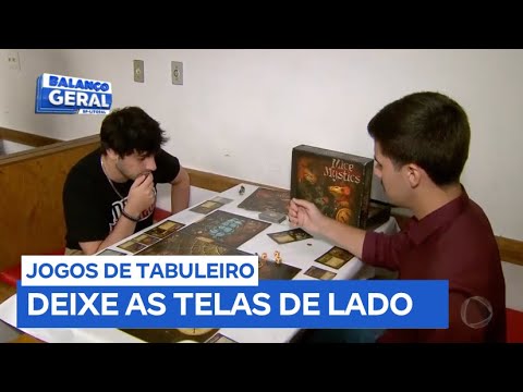 Reportagem sobre jogos de tabuleiro