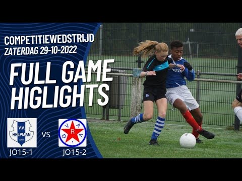 vv Helpman JO15-1 vs GVAV JO15-2