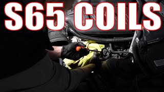 BMW E90 M3 S65 How to replace Ignition Coils 3 ways DIY