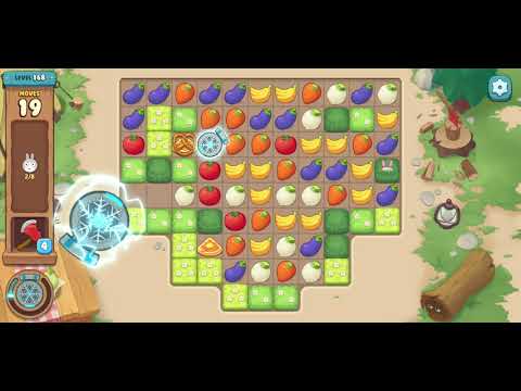 We Bare Bears Match3 Repairs Level 168 - No Boosters