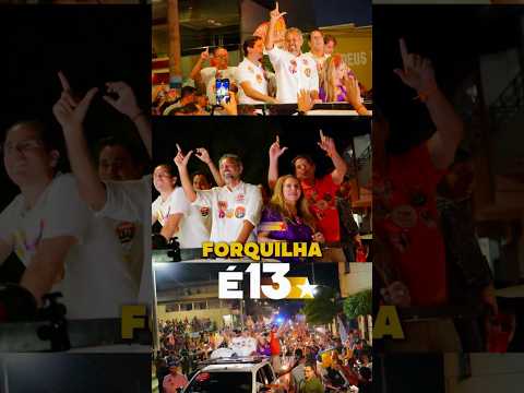 O povo de Forquilha já escolheu seu lado: Elmano 1️⃣3️⃣