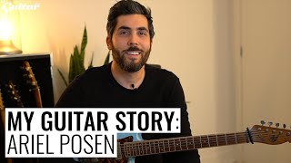 Video thumbnail for My Guitar Story: Ariel Posen on his baritone Mule StratoMule | Guitar.com by Guitar