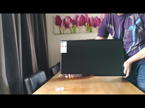 Unboxing & montage video AOC Agon Ag271UG, 4K with G-Sync 27"