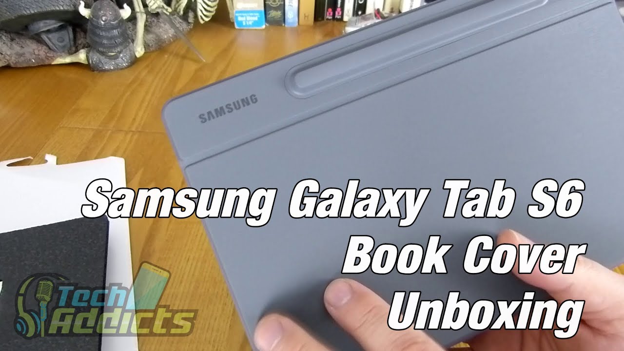 Samsung Galaxy Tab S6 Book Cover Unboxing