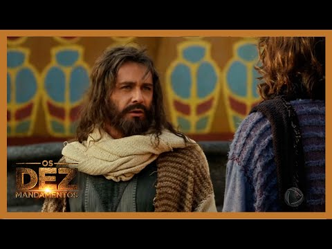 Arão encoraja Moisés a se encontrar com Ramsés | OS DEZ MANDAMENTOS