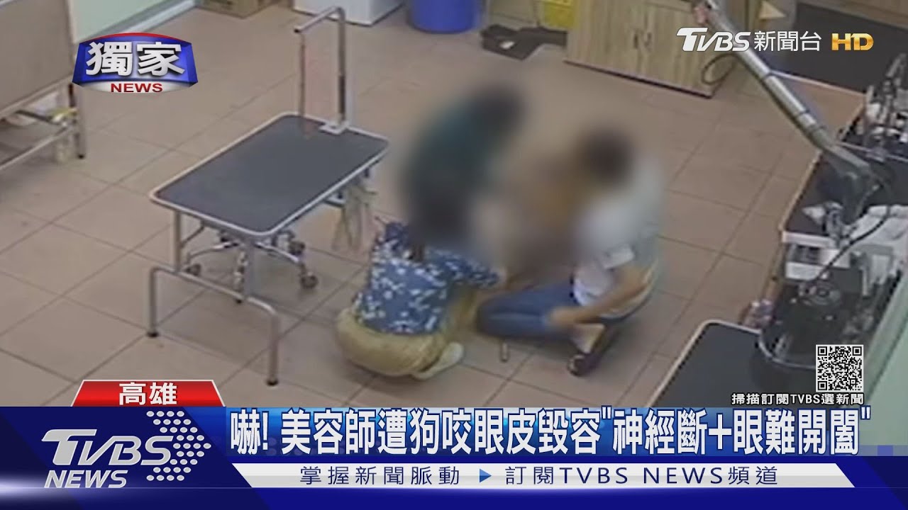 嚇!美容師遭狗咬眼皮毀容 「神經斷加眼難開闔」