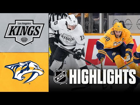 NHL Highlights | Kings vs. Predators | October 25, 2025