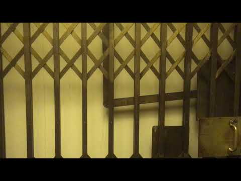 GONE - ORIGINAL antique gated Turnbull elevator 3 - FitzGerald Building - University of Toronto - ON