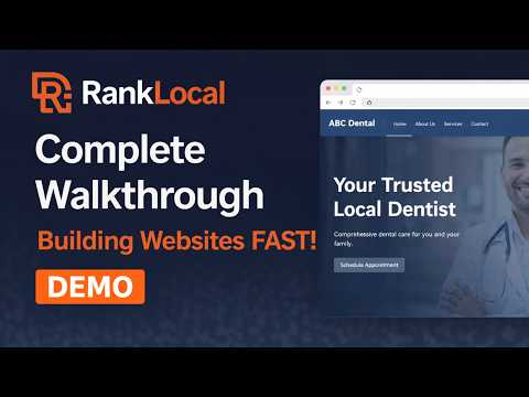 RankLocal Dashboard Walkthrough