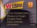 KCCI TV CBS Commercials August 5 1991