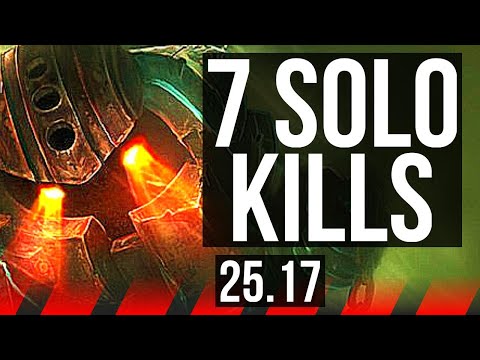 NAUTILUS vs KAYLE (TOP) | 7 solo kills, 900+ games, 11/4/15, 34k DMG | NA Master | 25.17