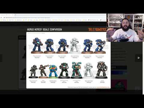 Horus Heresy Scale Comparison