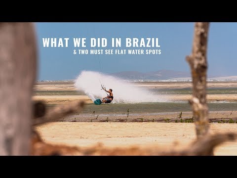 Kiteboarding In Brazil & The Top 2 Flat Water Spots!