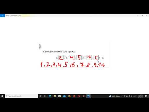 Concursul gazeta Matematica clasa 0.