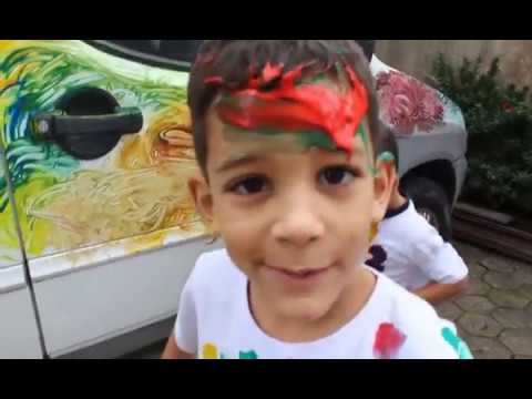 PINTAMOS O CARRO DO PAPAI