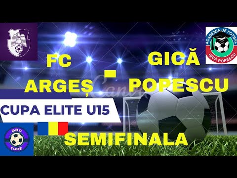 Rezumat FC Arges-Gica Popescu Cupa Elitelor U15 Semifinala retur(0-0)
