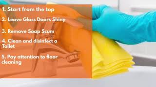 How to deep clean the bathroom in Elwood 3184, Melbourne