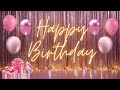 Happy Birthday Birthday Party Background Video