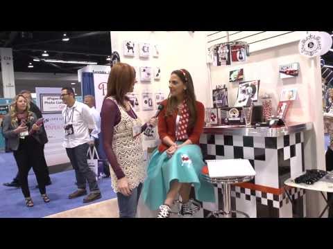 CHA2014 - Jen Long Shares New Sizzix Die Cuts: The 50's