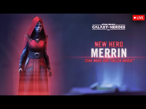 Merrin 7 Star Gameplay Testing LIVE - Reviving the Nightsisters in Star Wars: Galaxy of Heroes