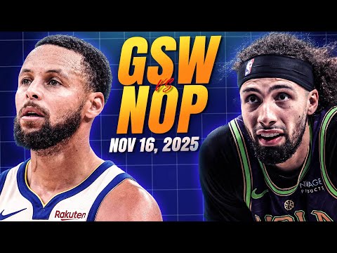 Golden State Warriors vs New Orleans Pelicans - FULL GAME HIGHLIGHTS | November 16, 2025 NBA Season