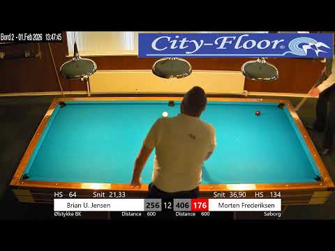 2. Division | Søborg BK - Ølstykke BK | 01.02.2026 | Bord 2