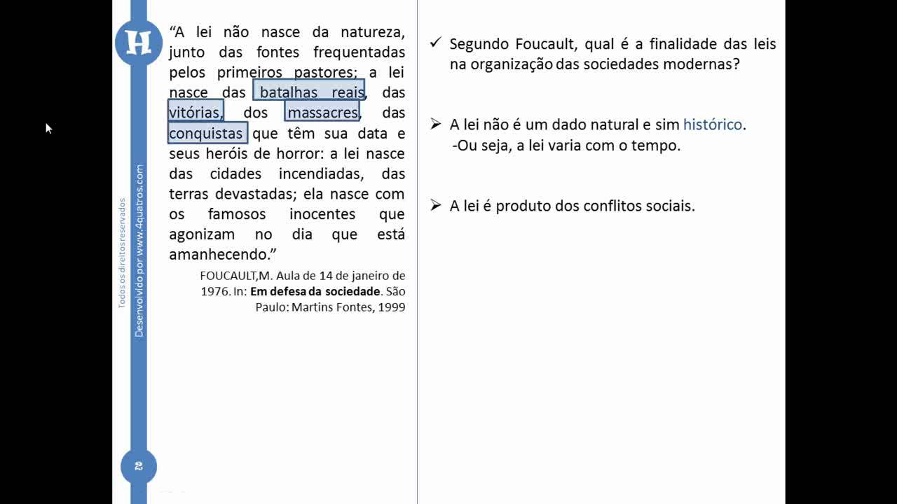 Função das Leis.