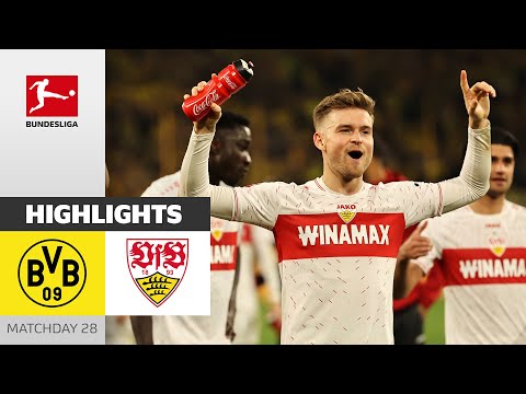 Stuttgart On CL-Course! | Borussia Dortmund - VfB Stuttgart 0-1 | Highlights | Bundesliga 2023/24