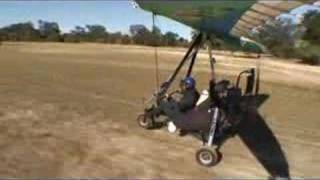 preview picture of video ''flying the falls' HD  Ultralight Microlight Adventure'