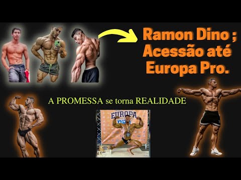 RAMON DINO : DO PROCARD AO EUROPA PRO RUMO AO OLYMPIA 2021. PARTE 1. MOTIVAÇÃO