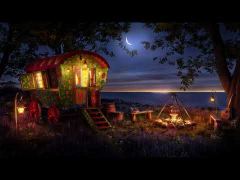 Nomad’s Rest - Harp & Ocean Ambience ✨🌙