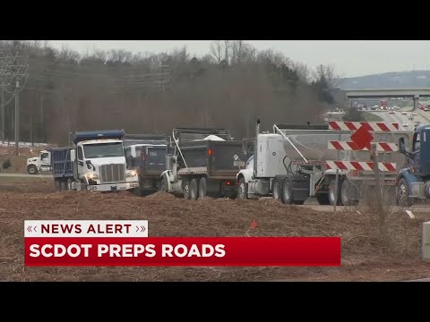 SCDOT, NCDOT prepare for third week of winter weather