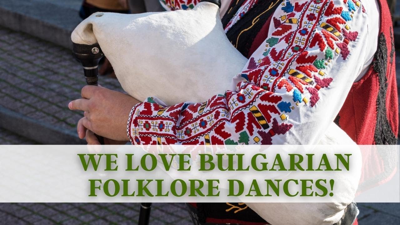 We Love Bulgarian Folklore Dances! (Online Dance Classes) #shorts