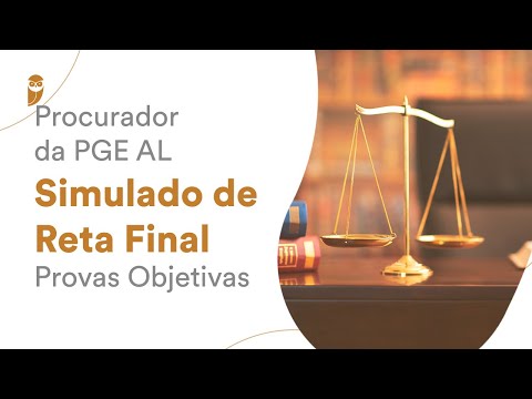 Procurador PGE AL: Simulado de Reta Final - Correção