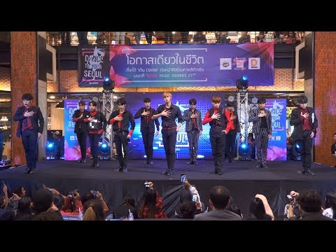 180113 ONZE cover Wanna One - Beautiful + Burn It Up @ Dance To Your Seoul