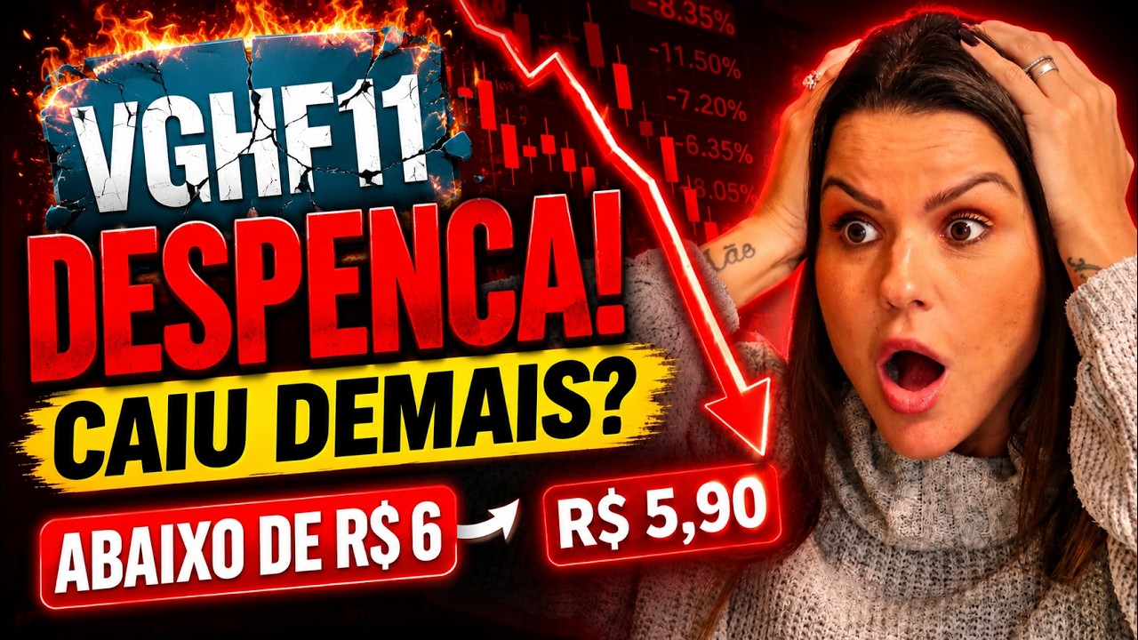 VGHF11 DESPENCANDO: É OPORTUNIDADE OU O FIM DO VGHF11?