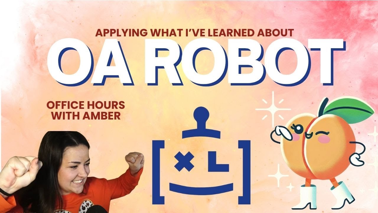 6x3 Applying what I've learned about OA Robot