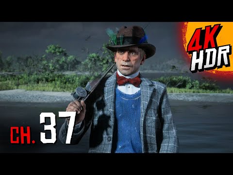 Red Dead Redemption 2 [4K/60fps HDR] (100%, All Side Missions) Part 37 - A Fisher of Fish