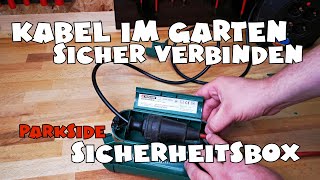 Was macht man mit der PARKSIDE® Kabel Sicherheitsbox