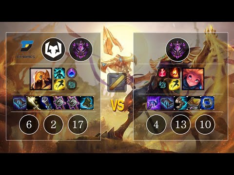 DYN Kuzan Azir vs Zoe Mid - KR Master Patch 10.10