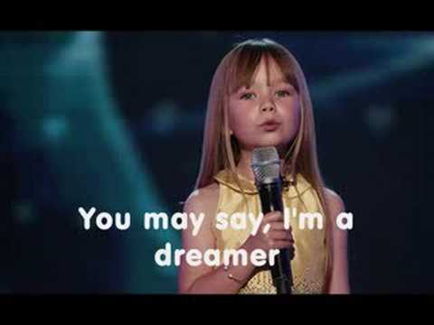 Connie Talbot - Imagine (With lyrics)