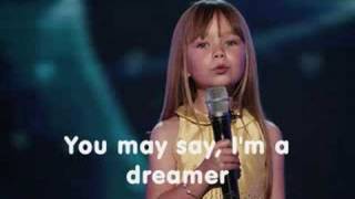 Connie Talbot - Imagine (With lyrics)