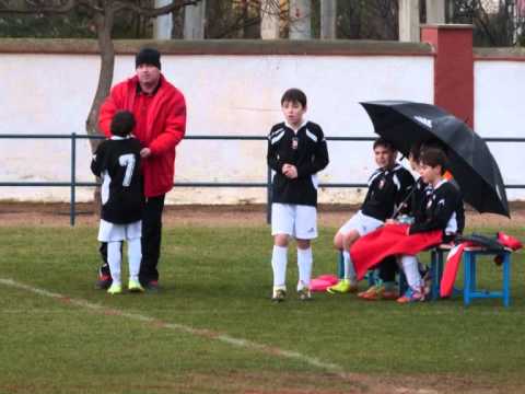 PARTIDO DE FUTBOL  EN CARIÑENA: CD CARIÑENA 1 ST VENECIA 3 (18 01 2014)