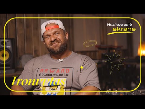 Ironvytas apie bendrą kūrinį su Onyx, būsimus albumus ir produktyvumą | Muzikos salė ekrane