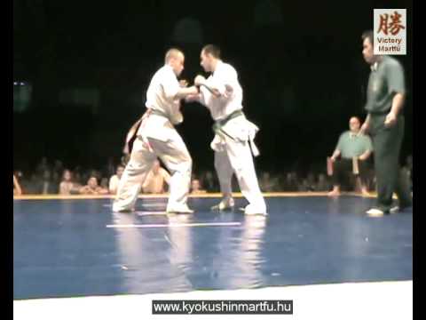 Shinkyokushin World Cup 09 - Rózsa Gábor - Yurii Kaljapin