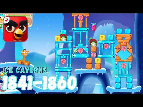 Angry Birds Journey: Levels 1841-1860 (Ice Caverns) Gameplay - Part 93