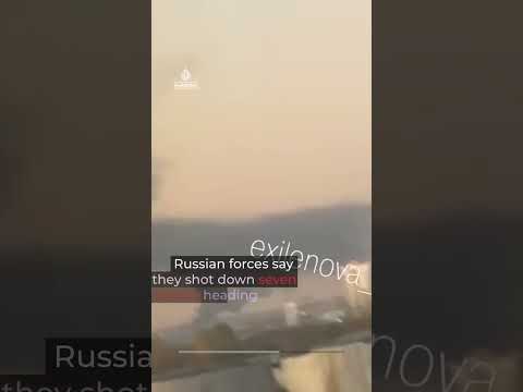 Multiple regions in Russia come under Ukrainian drone attacks`